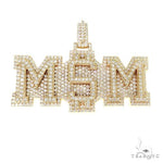 14K Gold M$M Diamond Pendant 66756 - Image 1