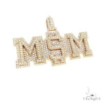 14K Gold M$M Diamond Pendant 66756 - Image 2