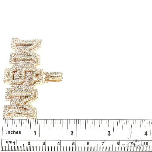 14K Gold M$M Diamond Pendant 66756 - Image 5