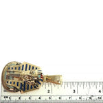 14K Gold Medium Custom Pharaoh King Tut Pendant 66471 - Image 7