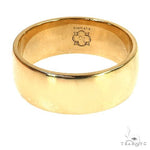 14K Gold Men's Wedding Band 68814 - Image 2