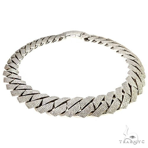 14K Gold Miami Cuban Diamond Chain 67878 - Image 2