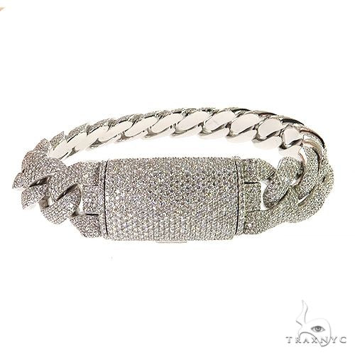 14K Gold Miami Cuban Diamond Chain 69046 - Image 2