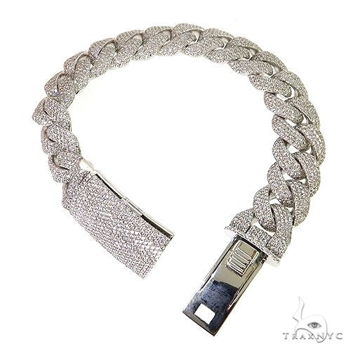 14K Gold Miami Cuban Diamond Chain 69046 - Image 3