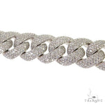 14K Gold Miami Cuban Diamond Chain 69046 - Image 4