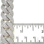 14K Gold Miami Cuban Diamond Chain 69046 - Image 6
