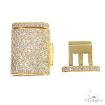 14K Gold Miami Cuban Diamond Lock 66916 - Image 2
