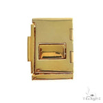 14K Gold Miami Cuban Diamond Lock 66916 - Image 4
