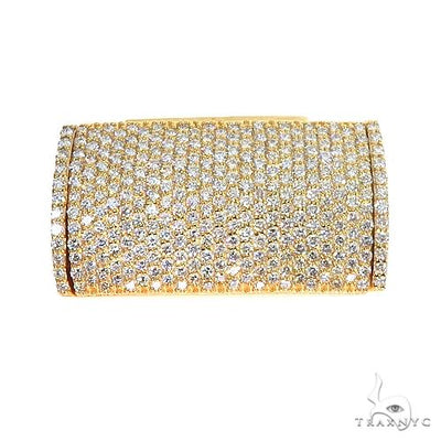 14K Gold Miami Cuban Diamond Lock 66917 - Image 1