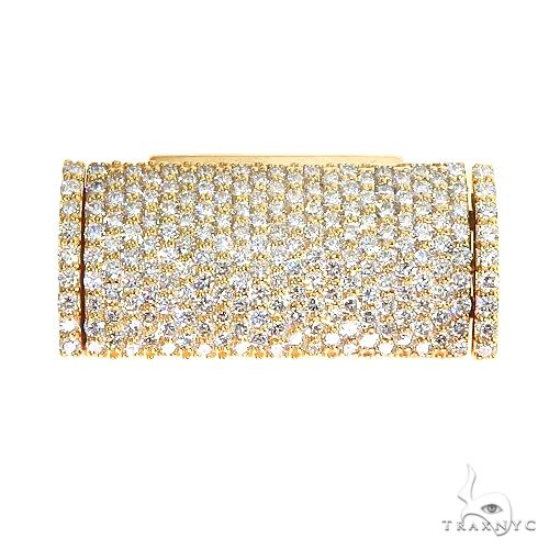 14K Gold Miami Cuban Diamond Lock 66918 - Image 1