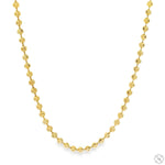 14K Gold Moon Cut Chain 22 Inches 2.9mm   64608 - Image 1