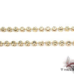 14K Gold Moon Cut Chain 24 Inches 5mm   65882 - Image 2