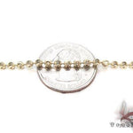 14K Gold Moon Cut Chain 24 Inches 5mm   65882 - Image 3