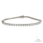 14K Gold Parcel Diamond Tennis Bracelet 67130 - Image 1