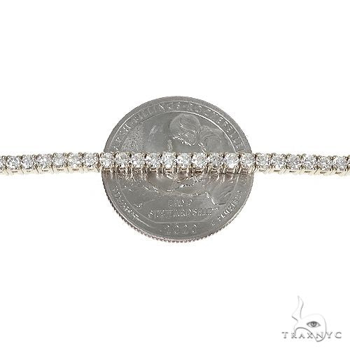 14K Gold Parcel Diamond Tennis Bracelet 67130 - Image 4