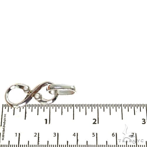 14K Gold Pearl Eternity Pendant 67548 - Image 6