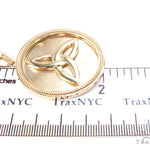 14K Gold Trinity Knot Pendant 35269 - Image 8