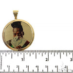 14K Gold Photo Pedant 35mm 69139 - Image 5