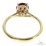 14K Gold Pink Tourmaline Engagement Ring 66425 - Image 4