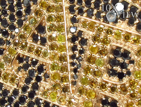 14K Gold Prong Diamond AB Pendant 32022 - Image 3