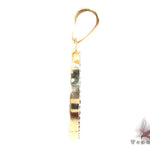 14K Gold Prong Diamond AB Pendant 32022 - Image 4