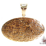 14K Gold Prong Diamond AB Pendant 32022 - Image 5