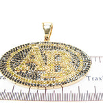 14K Gold Prong Diamond AB Pendant 32022 - Image 8