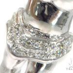 14K Gold Prong Diamond Angel Pendant 45400 - Image 3