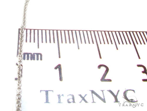 14K Gold Prong Diamond Cross Crucifix Bracelet 36640 - Image 7