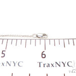 14K Gold Prong Diamond Cross Crucifix Bracelet 36640 - Image 8