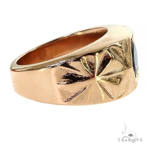 14K Gold Rhodolite Gemstone Ring 68743 - Image 3