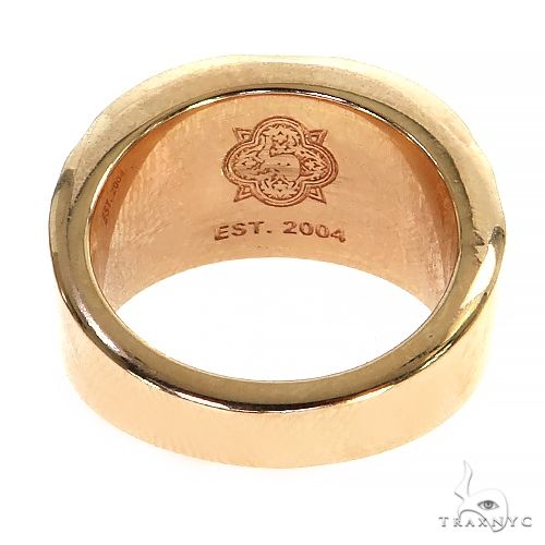 14K Gold Rhodolite Gemstone Ring 68743 - Image 4