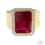 14K Gold Ruby and Diamond Ring 66797 - Image 1