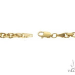 14k Gold Solid Cable Link Chain 20 Inches 3.5mm 68142 - Image 5