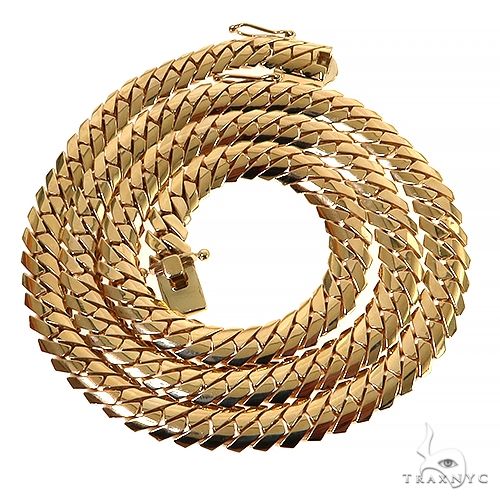 14K Gold Solid Mimi Cuban Link 68079 - Image 2