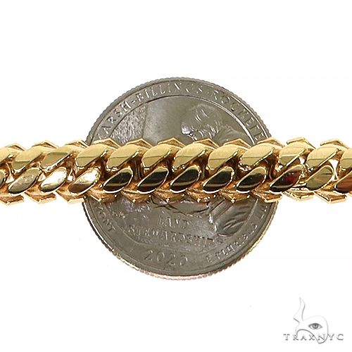 14K Gold Solid Mimi Cuban Link 68079 - Image 5