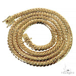 14K Gold Solid Mimi Cuban Link Chain 6.4mm 22 inches 68459 - Image 2