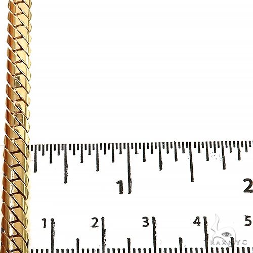 14K Gold Solid Mimi Cuban Link Chain 6.4mm 22 inches 68459 - Image 4