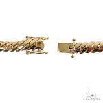 14K Gold Solid Mimi Cuban Link Chain 6.4mm 22 inches 68459 - Image 5