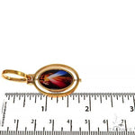 14K Gold Spinning Photo Pendant 67966 - Image 7