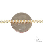 14K Gold Strawberry Diamond Tennis Choker 66578 - Image 5