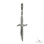 14K Gold Sword Single Earring 66522 - Image 3