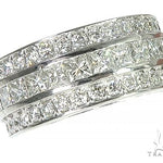 14K Gold Three Row Diamond Ring 66259 - Image 1