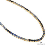 14K Gold Water Sapphire Tennis Chain 66710