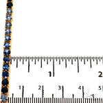 14K Gold Water Sapphire Tennis Chain 66710
