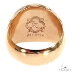 14K Gold Wave Ring 68889 - Image 4