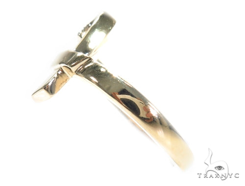 14K Heart Gold Ring 41585 - Image 3