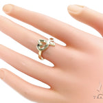 14K Heart Gold Ring 41585 - Image 6