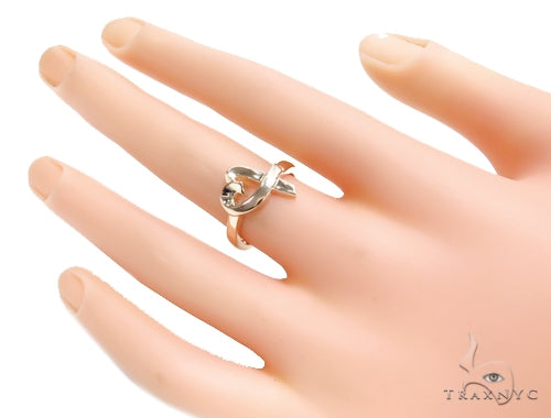 14K Heart Gold Ring 41586 - Image 6