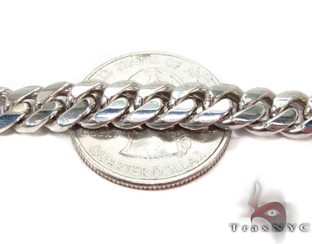 14K Heavy Miami Cuban Link Chain 32 Inches 8mm   30831 - Image 2